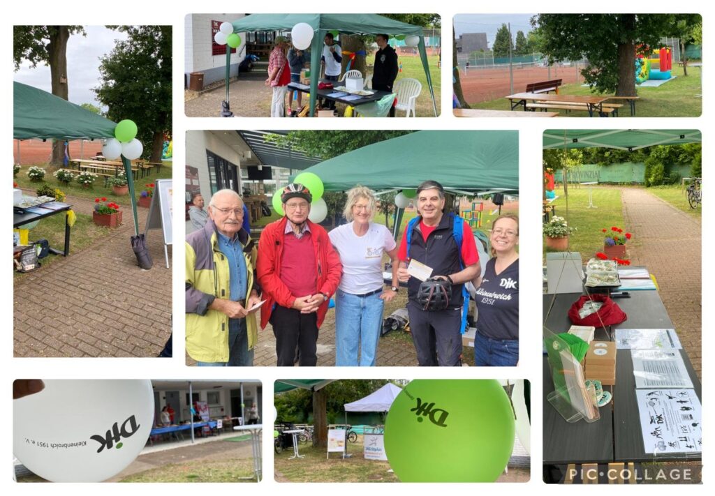 Fotocollage vom Raderlebnistag